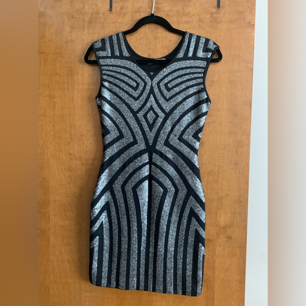 Sequin mini dress